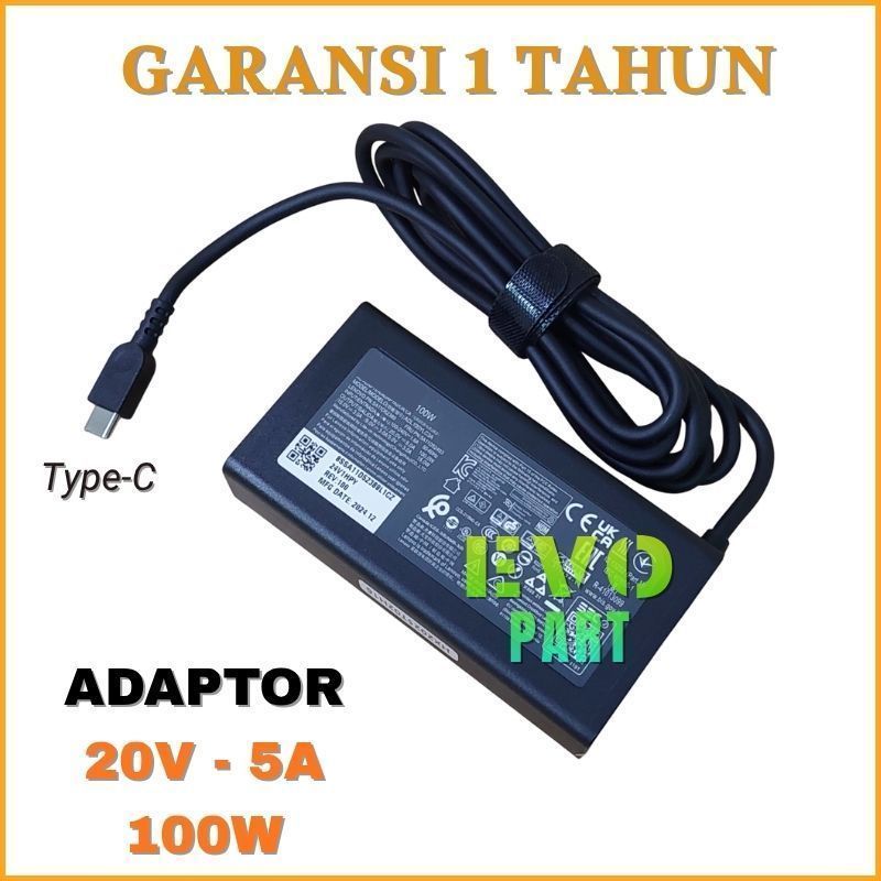 อะแดปเตอร์ชาร์จที่รองรับสําหรับ Slim 9 9i 7i Y9000 R9000 R7000P (20V 5A) 100W - ใหม่