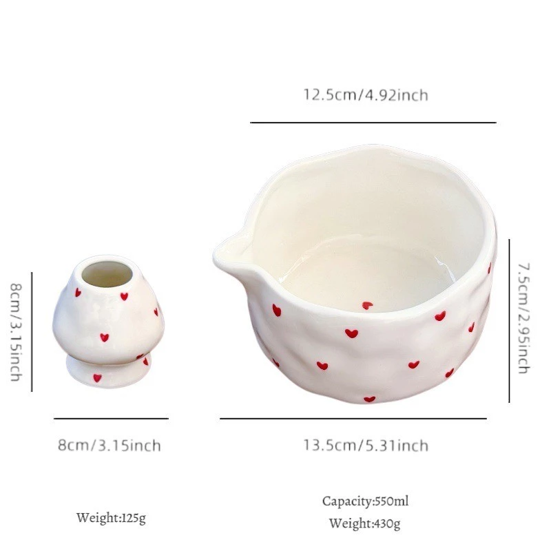 ชามมัทฉะ Chawan เซรามิกญี่ปุ่น 550ml แบบมีปากเท thumbnail 10