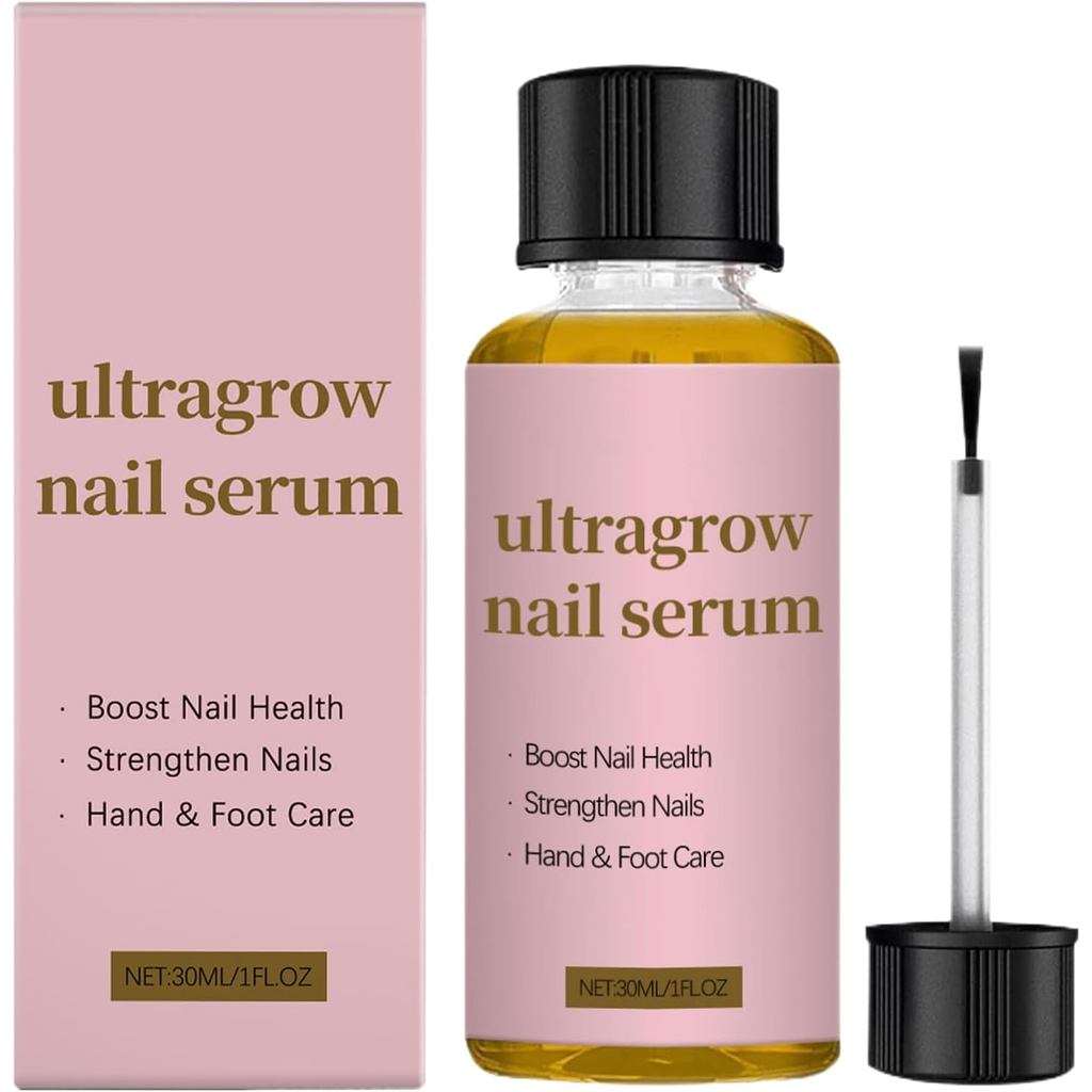 Nail Aid Keratin 3 Day Growth, Ultragrow Nail Serums, น้ํามันซ่อมหนังกําพร้า, สูตรน้ําหนักเบาและไม่เ