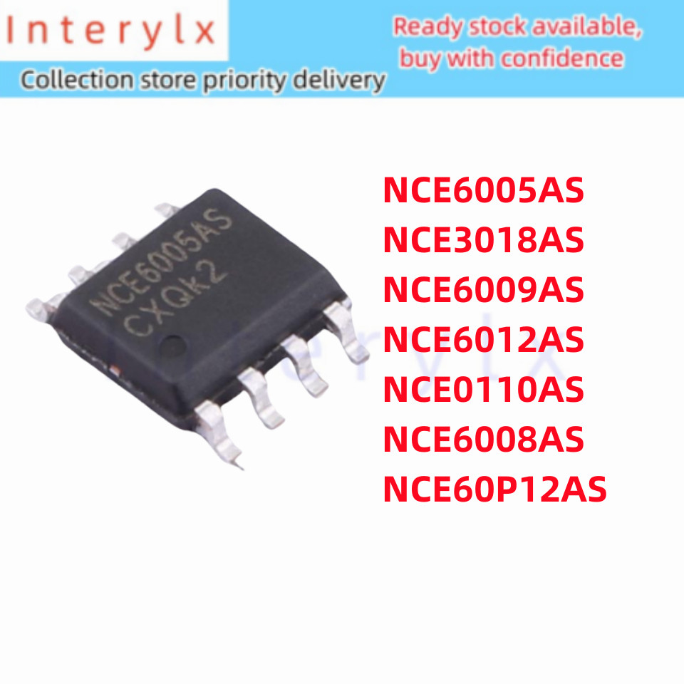 5PCS NCE6005 NCE6005AS NCE3018 NCE3018AS NCE6009 NCE6009AS NCE6012 NCE6012AS NCE0110 NCE0110AS NCE01