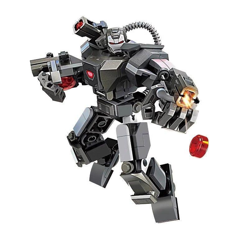 เข้ากันได้กับ Marvel 76277 War Mecha Boy ประกอบของเล่น Avengers Spiderman