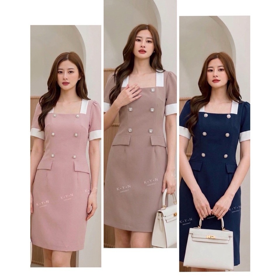 K•Y•N /New Dress ทำงาน ออกงาน TAG K•Y•N #5170