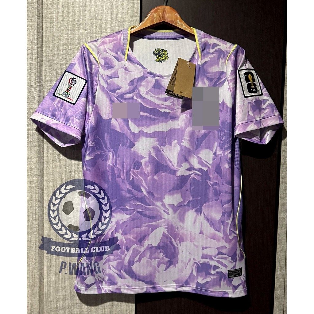 New !! เสื้อฟุตบอลโลกทีมชาติ Lกาหลี 3A  เกรดแฟนบอล Away ชุดเยือน ปี 2026 ฟลูออฟชั่นชื่อเบอร์นักเตะในทีม (ครบทุกคน)