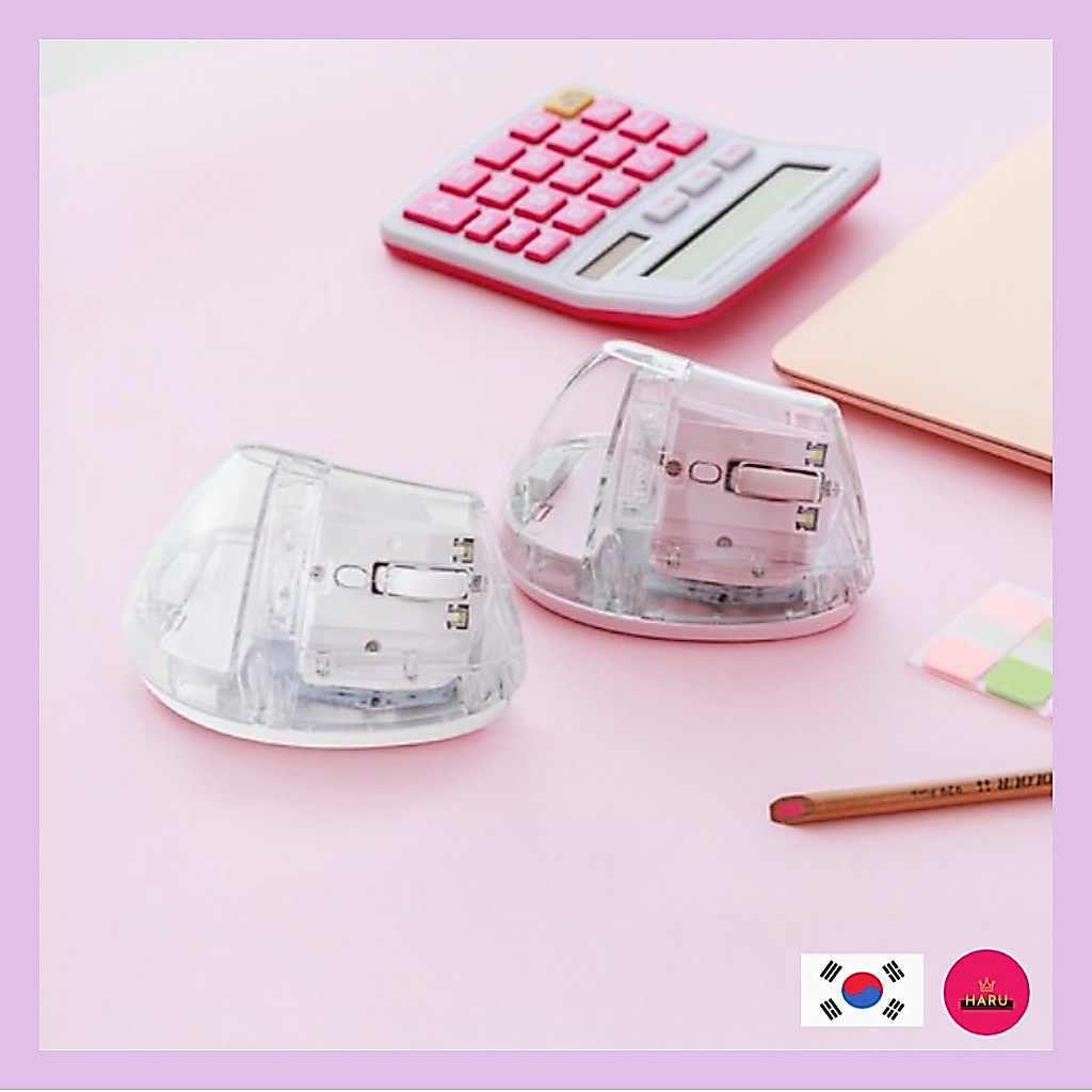[ห้องของเขา] เมาส์ไร้สายตามหลักสรีรศาสตร์แนวตั้งคริสตัล