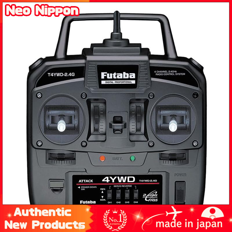 Futaba 4YWD R214GFE-F24J1DX Basic Radio Set for Electric Trailer Truck 00008691-3