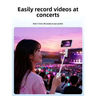 ว้าวใหม่ | ไม้เซลฟี่แม่เหล็ก Zoomable ที่วางโทรศัพท์รองรับขาตั้งกล้อง
