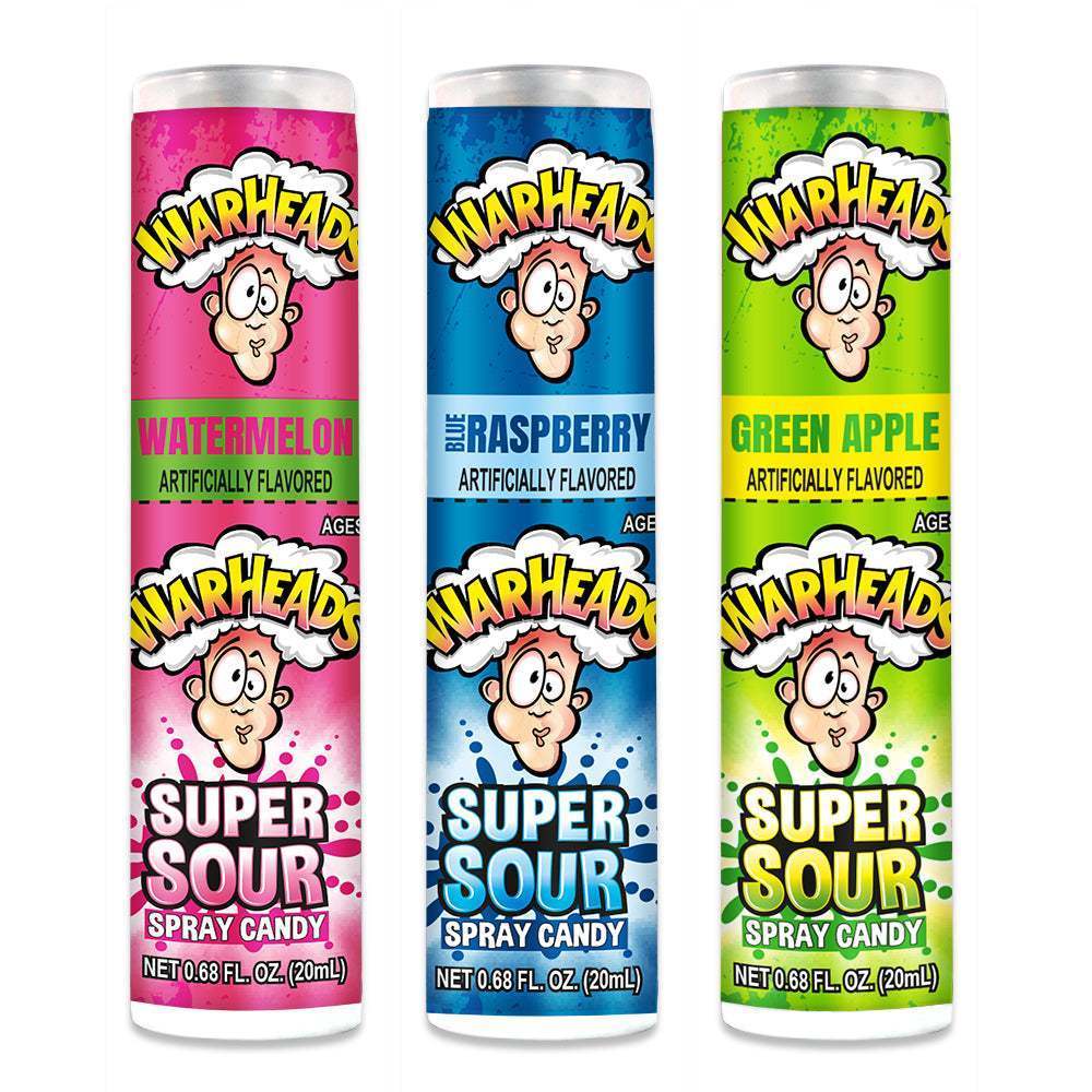 สหรัฐอเมริกานําเข้า Warheads Warheads Bullets Hard Candy Liquid Jet Candy Gummy Super Sour Flavour S
