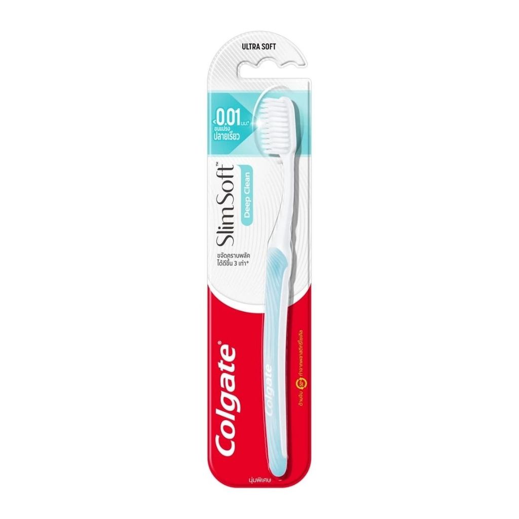 คอลเกต แปรงสีฟันสลิมซอฟท์ดีพคลีน Colgate Slim Soft Deep Clean 1Pcs.