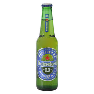 ไฮเนเก้น 0.0 ขวดมอลต์ไม่มีแอลกอฮอล์ Heineken 0.0 Non-Alcoholic Malt Bottle 330ml.