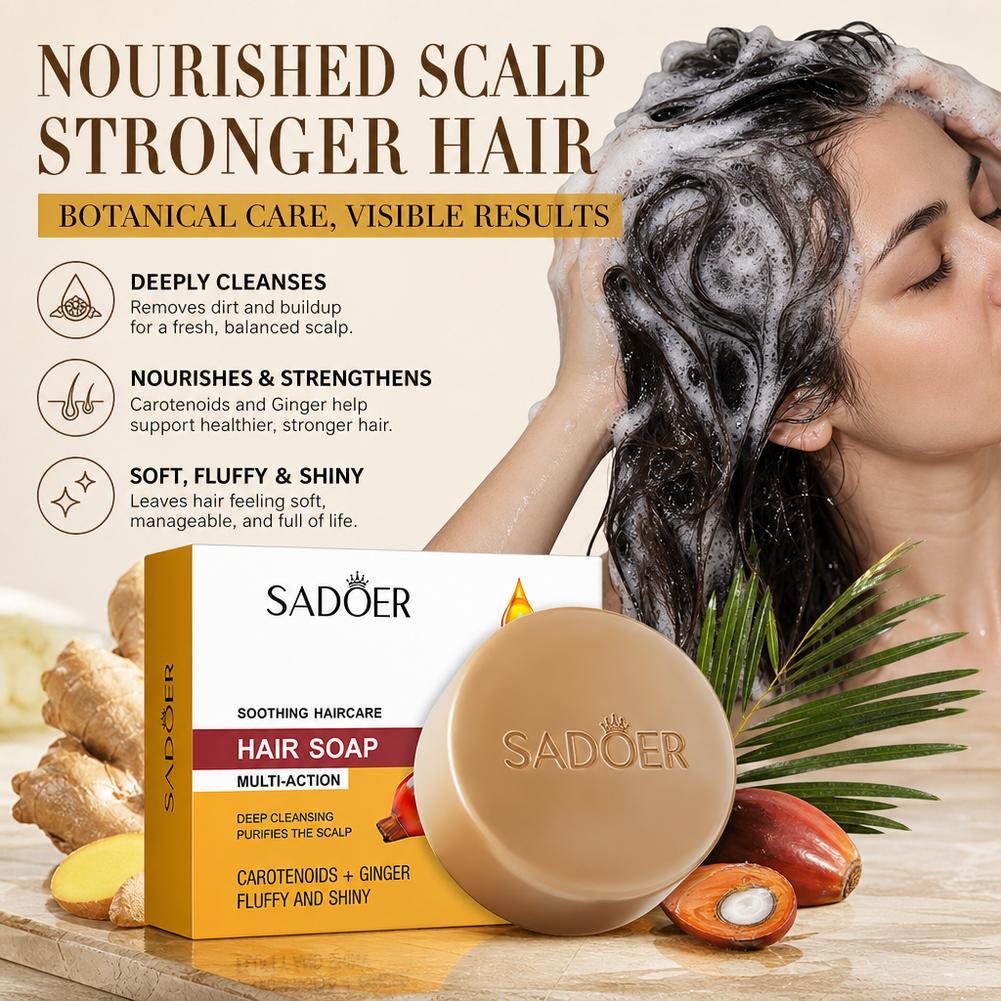 100g SADOER Batana Hair Soap Deep Cleansing Hair Care Series S8R2