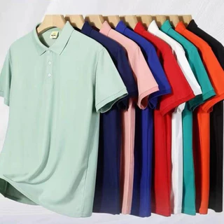 เสื้อโปโล ใส่เล้วระบายอากาศดี มี6สี เสื้อเบาใส่สบายมีขนาด 7 ไซส์น้ำหนัก 40 ถึงน้ำหนัก 100 กิโลกรัมใส่ได้