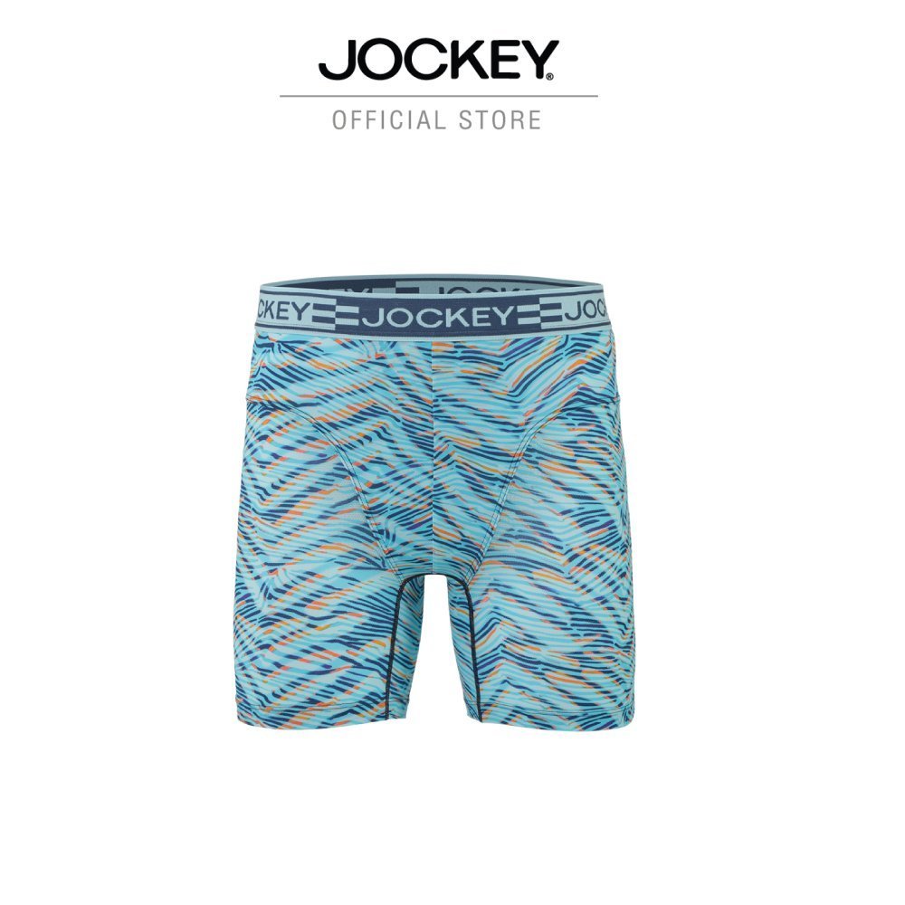 JOCKEY UNDERWEAR กางเกงในชาย SPORT MICROFIBER ACTIVE รุ่น KU 19943918 F25 BOXER TRUNK