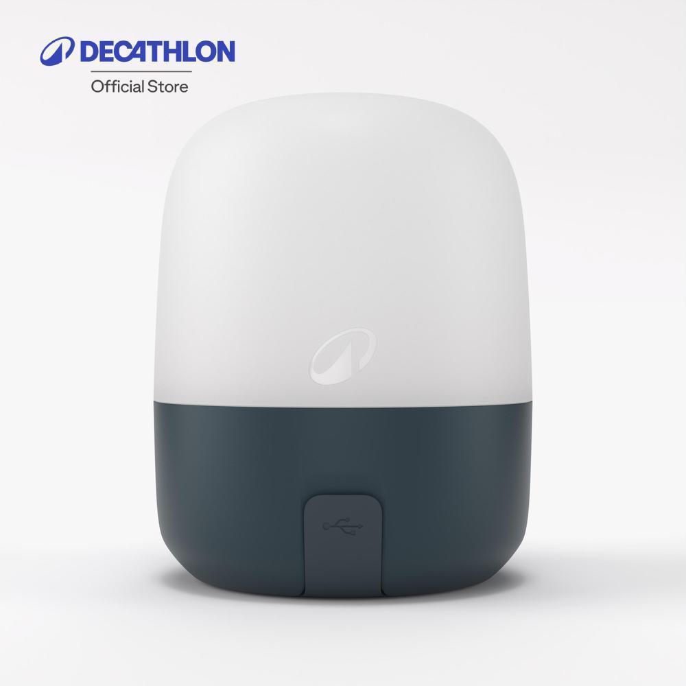 Decathlon Camping Lamp Usb-C Rechargeable โคมไฟสนามรุ่น Bl 200 ชาร์จไฟผ่าน Usb-C (200 ลูเมน) - Black/White