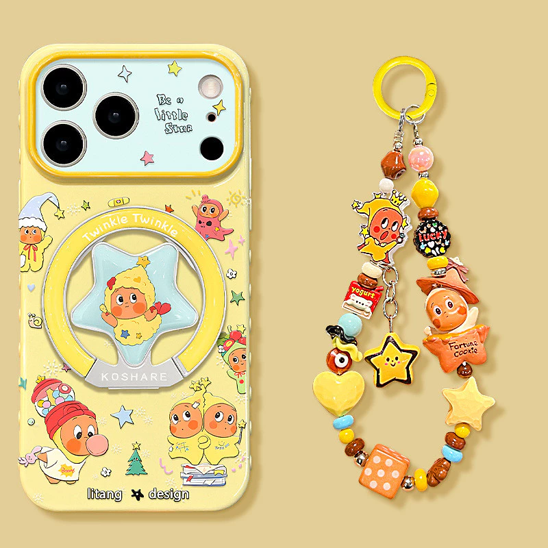 [รูปแบบใหม่ดาวน่ารัก] ไอโฟน เคสโทรศัพท์ 17โปรแม็กซ์15/16 ซิลิโคน 14 วงเล็บ 13/12 กันกระแทก 11
