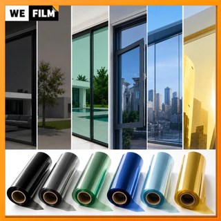 🔥ฟิล์มกรองแสง Window Film ฟิล์มติดอาคาร ฟิล์มติดกระจก ฟิล์มปรอท (ราคาต่อเมตร) กันรังสี UV
