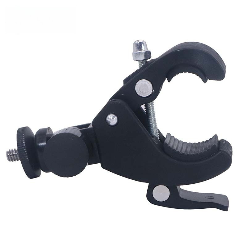 Action กล้อง Gimbal Bracket คลิปจักรยาน 360 องศาหมุน Fixing คลิปจักรยานท่อ Clamp Strong Clamp Cl