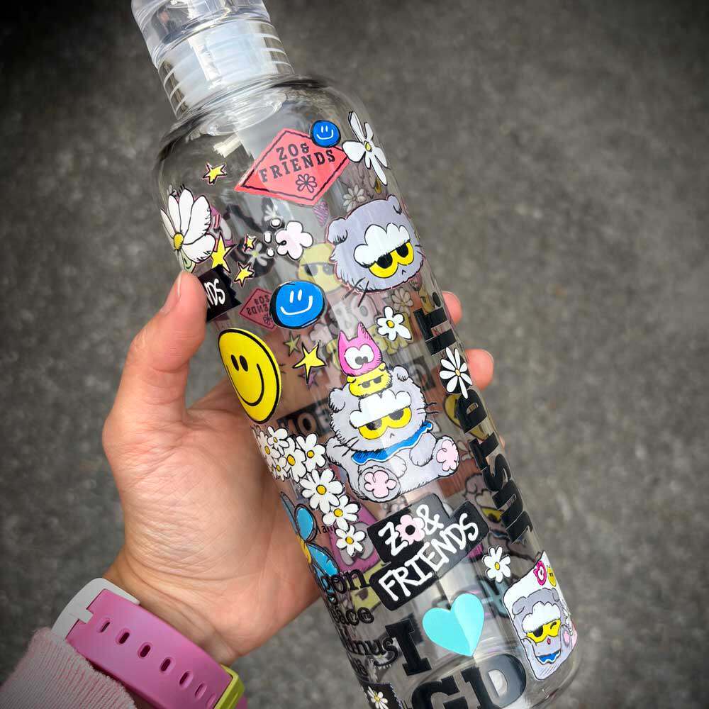 G-DRAGON ZOA Cat UV DTF สติ๊กเกอร์กันน้ํา Transfer Decal รูปที่ 5