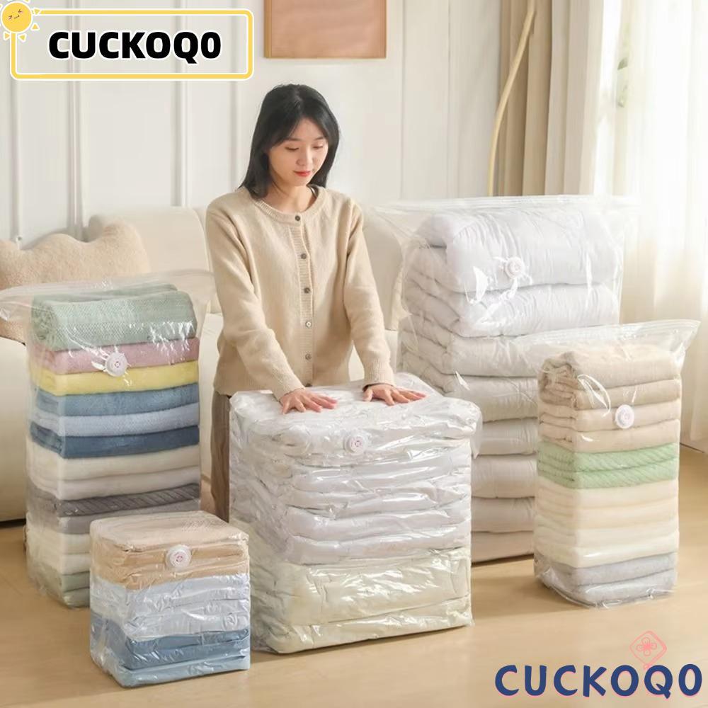 โชค0เสื้อผ้าผ้านวมบรรจุถุง,นํามาใช้ใหม่ใสสูญญากาศถุงบีบอัด,เสื้อผ้าออแกไนเซอร์ความจุขนาดใหญ่หนาสูญญากาศซีลถุงเก็บสําหรับเสื้อผ้าการจัดเก็บบ้