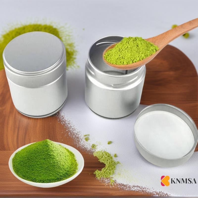 KNMSA] 1 Pcs แบบพกพา Travel Matcha Powder Can Thi Tinplate ชาปิดผนึก Jar เครื่องเทศกล่องเก็บคอนเทนเนอร์กล่อง Gadgets ในครัวเรือน ss nicen คอเต่า