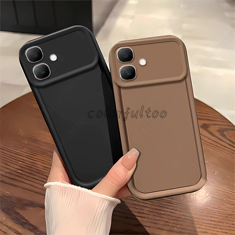 ปลอกกันกระแทกสําหรับ Infinix Smart 20 10 Plus 10Plus Smart10 Smart20 2026 คู่ที่เรียบง่าย Liquid Soft TPU เคสโทรศัพท์สีลูกกวาดเลนส์ป้องกันปกหลัง