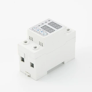 อุปกรณ์ป้องกันแรงดันไฟฟ้าเกิน-ต่ำ 40A/63A 220V 50Hz ชิโนทามเมอร์ กันไฟกระชาก รีเซ็ตอัตโนมัติ อ่านค่าแม่นยำ