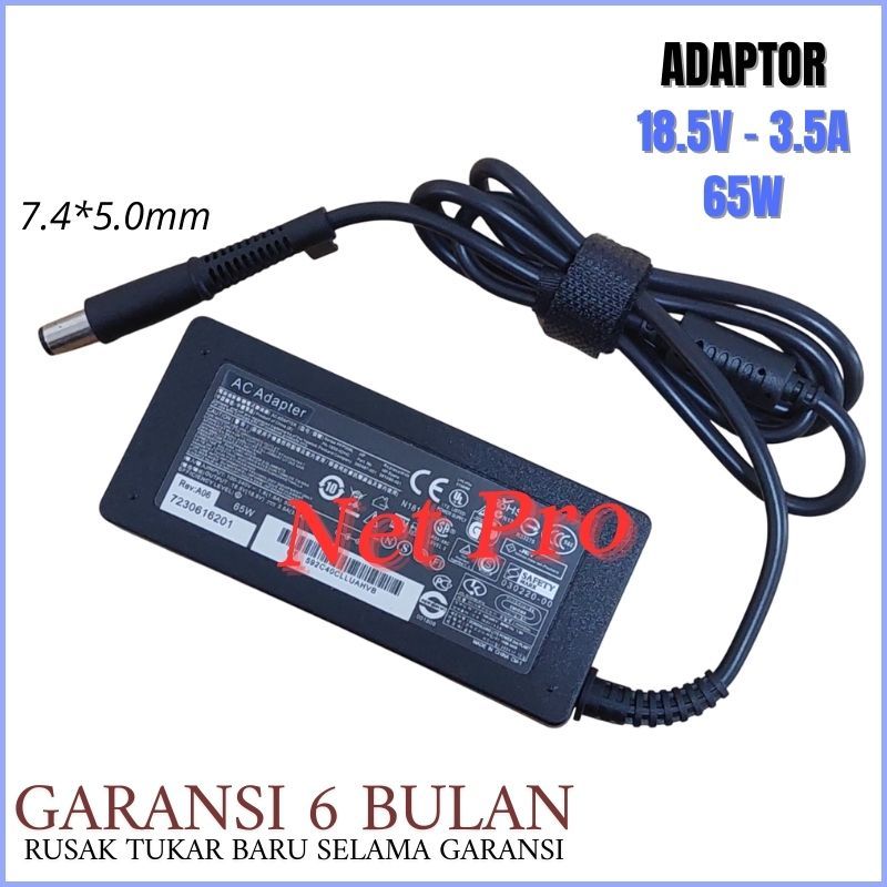 อะแดปเตอร์ชาร์จ HP Pavilion DM1 DM1-000 DM-3000 Series 65W NEEDLE -NPRO