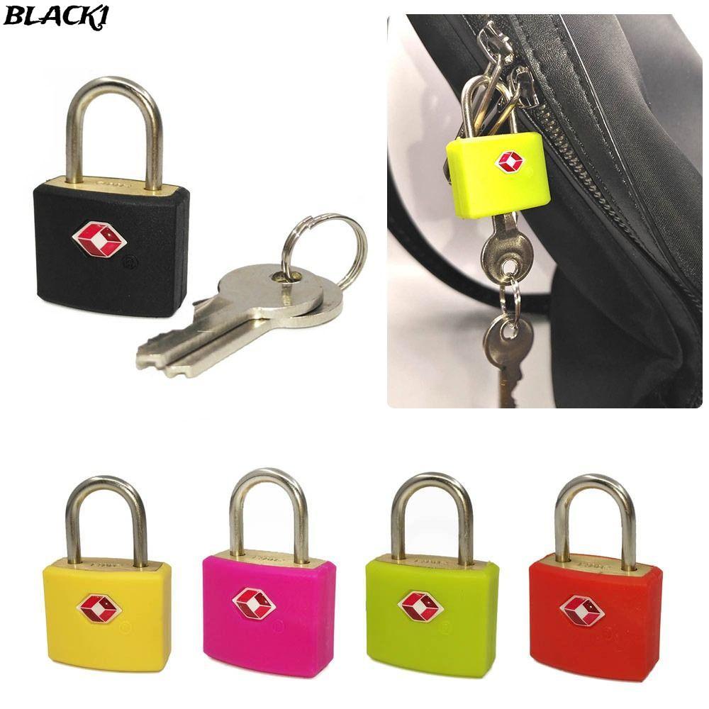 BLACK TSA Customs Lock Cabinet Locker Travel Mini Combined Lock