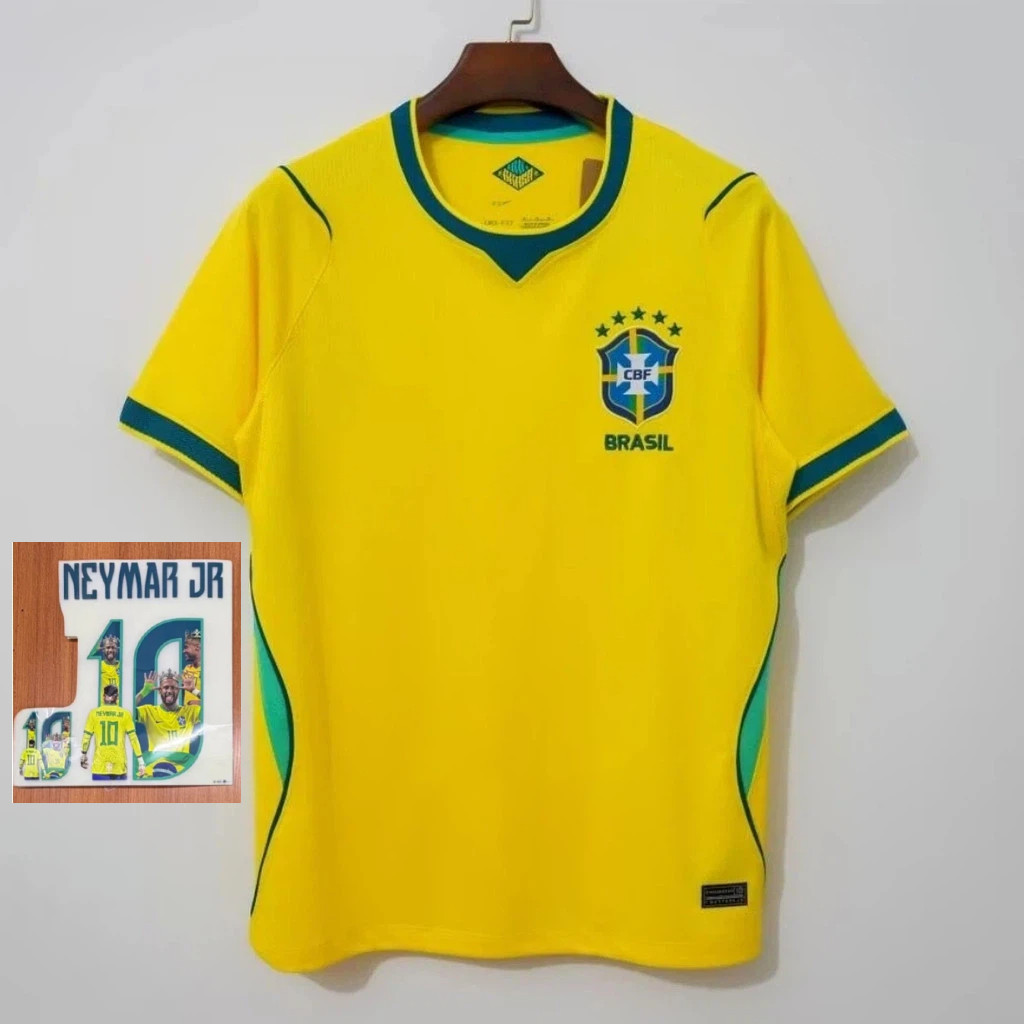 Fan & Player 2026 เสื้อแข่งทีมชาติเหย้า #10 เสื้อฟุตบอลเนย์มาร์