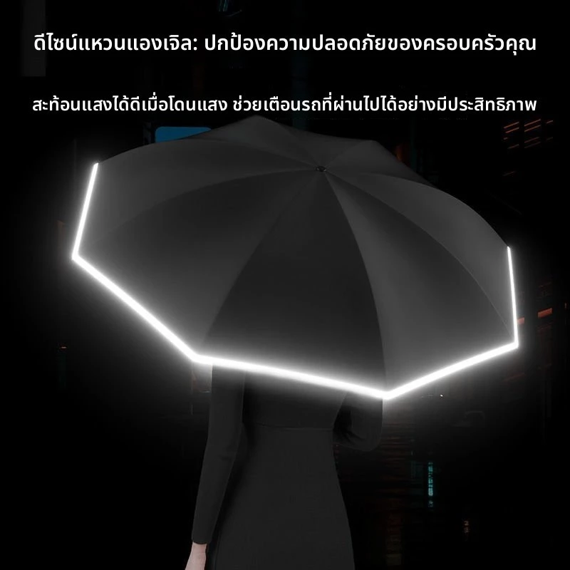ร่มพับอัตโนมัติแบบย้อนกลับ thumbnail 8