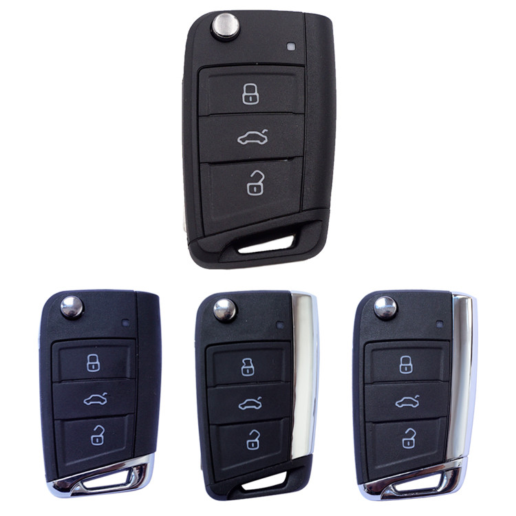 เปลือกกุญแจรถเหมาะสําหรับ Volkswagen Lingdu Toon Lingdu Golf 7 Discovery Songs Tiguan L อุปกรณ์เสริม