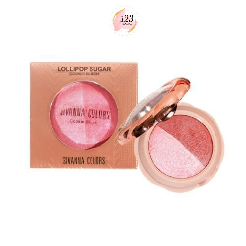 Sivanna Lollipop Sugar Cookie Blush HF8107 บลัชออน ลอลลี่ป๊อป 6กรัม ปัดแก้ม ✨