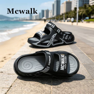 MCWALK รองเท้าแตะ EVA รองรับอุ้งเท้า กันกลิ่น กันแบคทีเรีย ยูนิเซ็กซ์ ใส่ขับรถทำงานออฟฟิศได้ MC2518