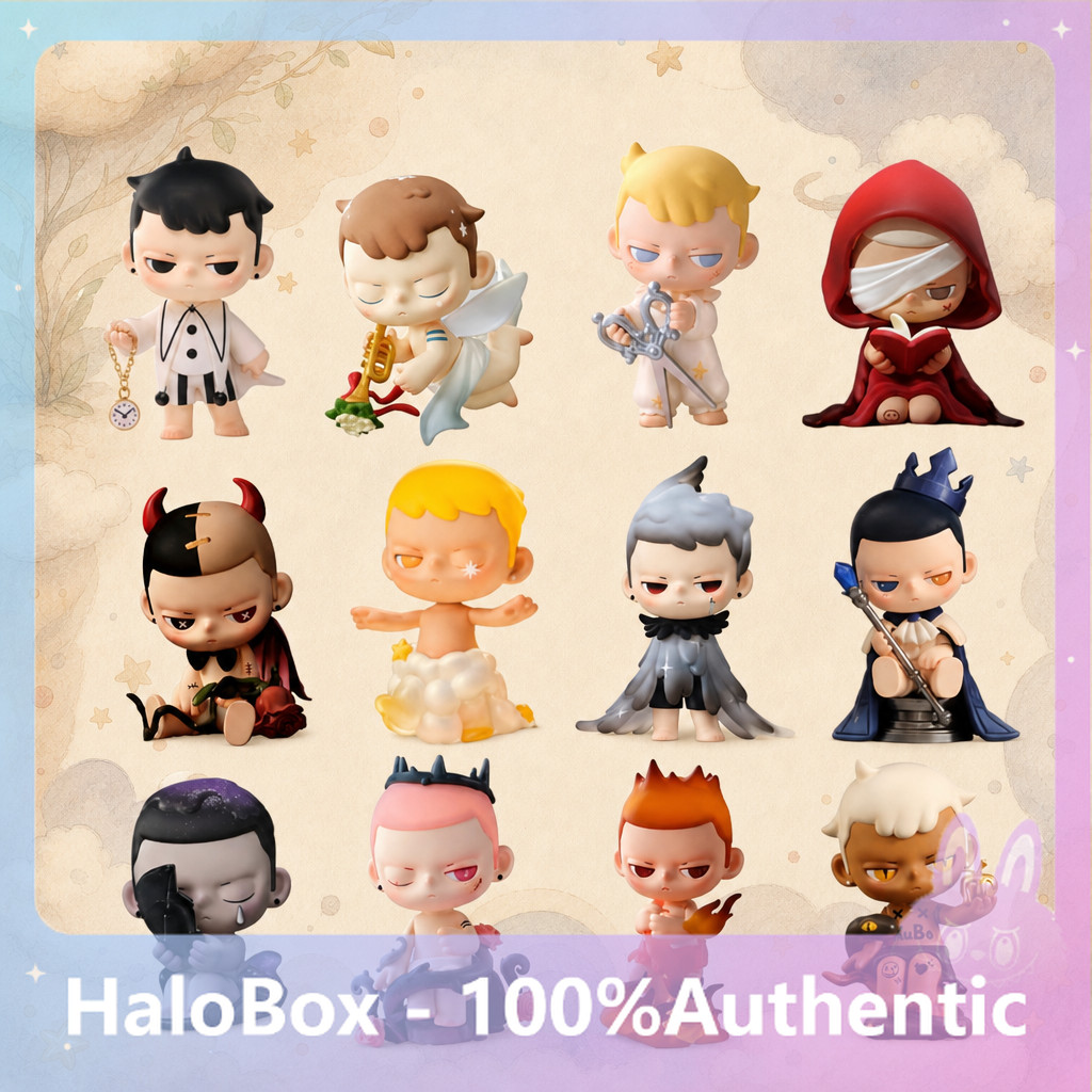 POPMART KUBO Angel Poem Series Mystery Box เครื่องประดับของแท้