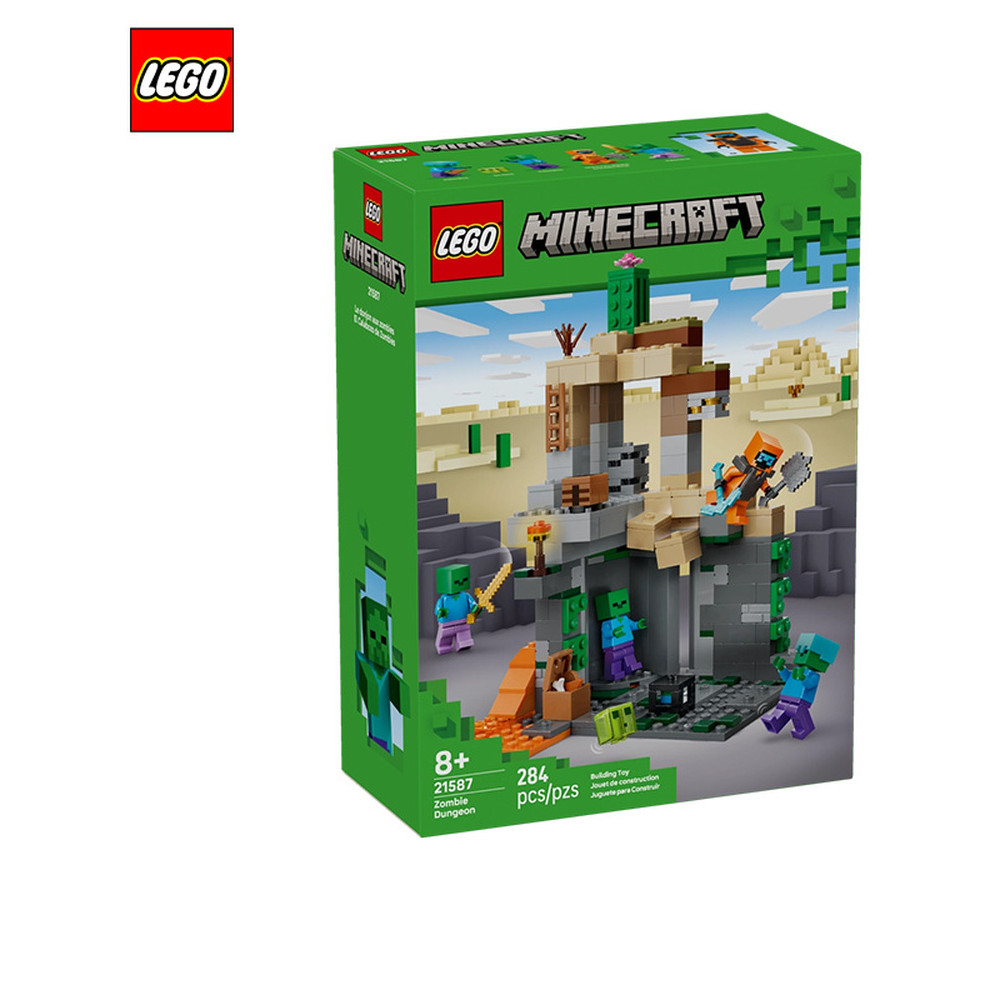 LEGO LEGO Minecraft Boys Girls Building Blocks ประกอบของเล่นของขวัญ