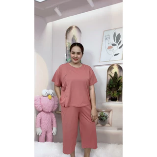 ชุดผู้ใหญ่ ชุดเซ็ทคุณแม่ เซ็ทเสื้อกับกางเกง ใส่อยู่บ้าน รุ่น227