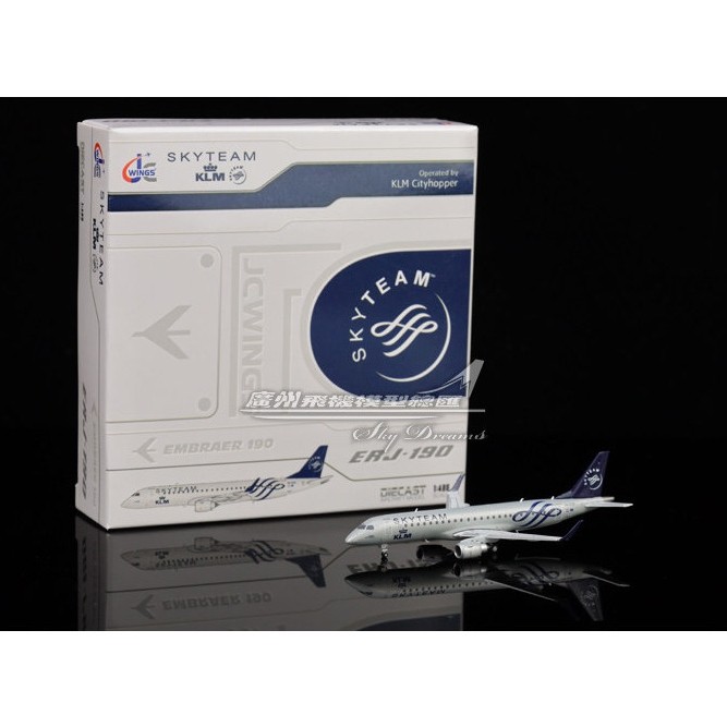 [] JCWINGS XX40061 Holland Airlines KLM ERJ-190 Days United League PH-EZX 1: 400