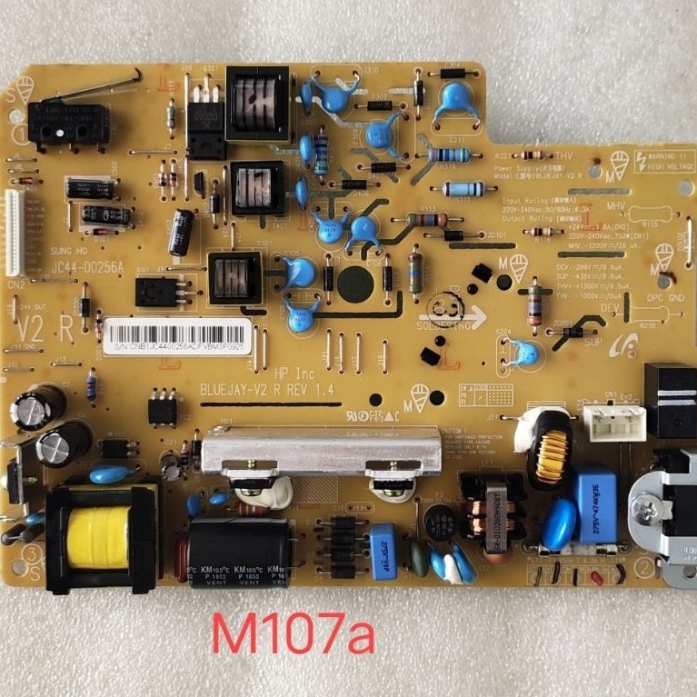 Power Supply 220V. บอร์ดจ่ายไฟ HP M107a M107w แท้มือสอง