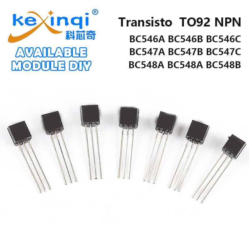 (10 ชิ้น) ทรานซิสเตอร์ BC546A BC546B BC546C BC547A BC547B BC547C BC548A BC548A BC548B TO92 NPN