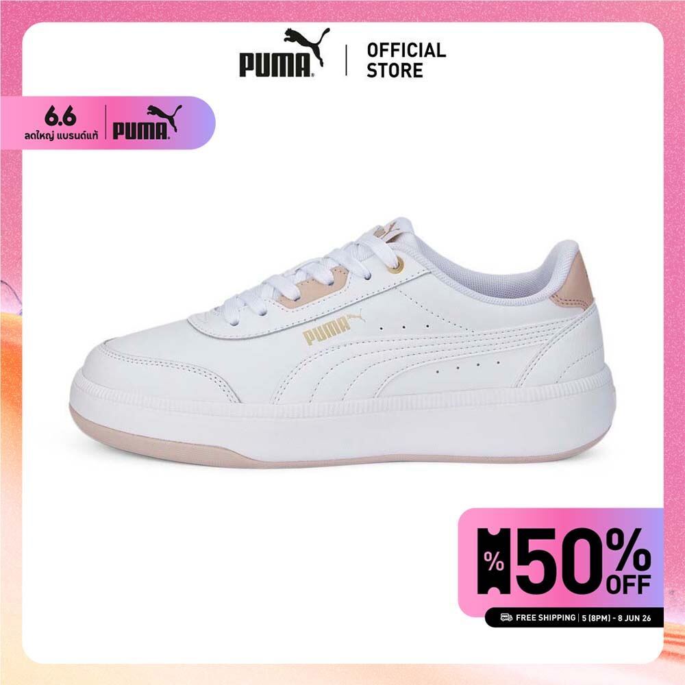 PUMA BASICS - รองเท้ากีฬาผู้หญิง Tori สีขาว - 38302606