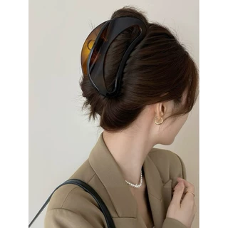 ผู้หญิงขนาดใหญ่ D Shape Grips ผม Cips Headwear อุปกรณ์เสริม