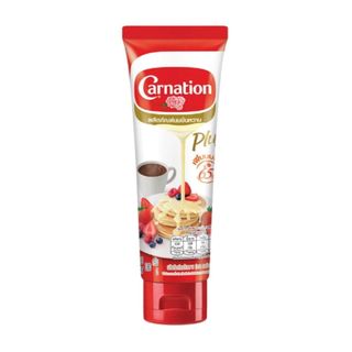 คาร์เนชั่น พลัสหลอดบีบครีมเทียมข้นหวาน Carnation Plus Condensed Milk 180g.