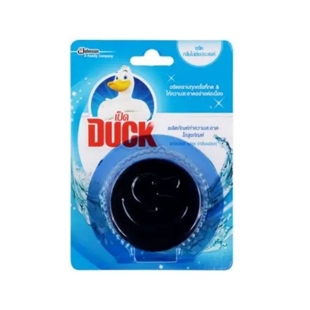 เป็ด ก้อนดับกลิ่นโถสุขภัณฑ์เพาเวอร์เฟรช Duck Toilet Bowl Deodorizer Block Power Fresh 40g.