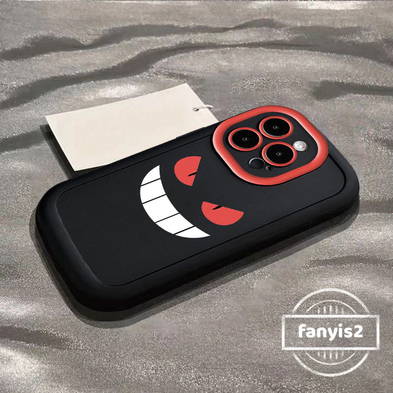 เคสลายการ์ตูนยิ้มสำหรับ Realme C25s C15 C11 C21Y C12 C53 C63 C55 C30 C35 C25Y C65 C67 C33 9i 8i 5 5i 5s C3 Narzo 50A 50i thumbnail 3