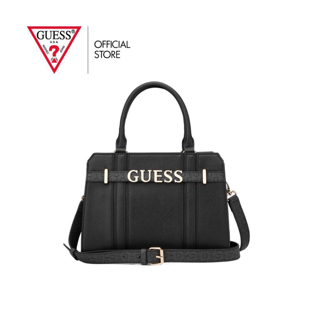 กระเป๋า Guess รุ่น SA996406 LISBETH SATCHEL สีดำ