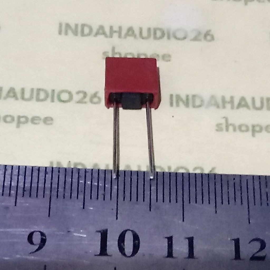MERAH T1A 250v ฟิวส์กล่องสีแดงฟิวส์ 1A 250v ฟิวส์ระยะทางเท้า 5mm 1 ampere T1A 250v สีแดง