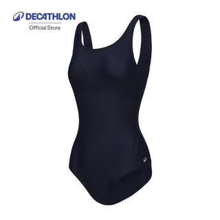 Decathlon Women’S 1-Piece Swimsuit Heva ชุดว่ายน้ำวันพีซสำหรับผู้หญิง รุ่น Heva - Navy