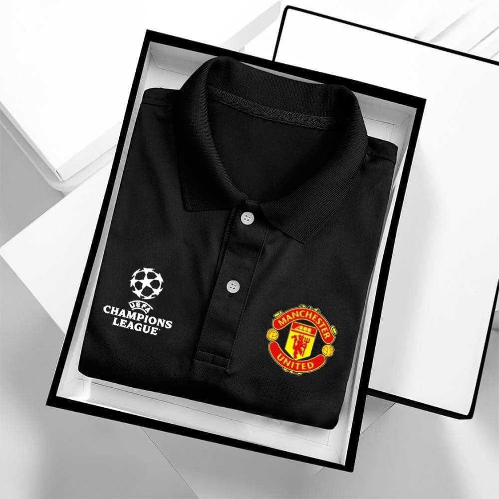 เสื้อโปโล Man Utd ผ้าสบายสำหรับแฟนบอล