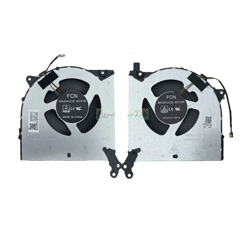 แล็ปท็อป CPU GPU Cooler พัดลมระบายความร้อนสําหรับ Lenovo Legion 5-17ARH05H 5-17IMH05H 5-17IMH05 5-15