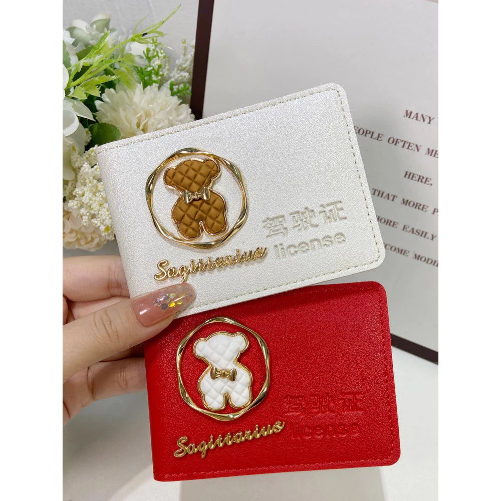 Mercedes-Benz BMW Audi Porsche Motorcycle Drivers License Leather Case Cute Drivers License Book Card Holder Dri thumbnail 3