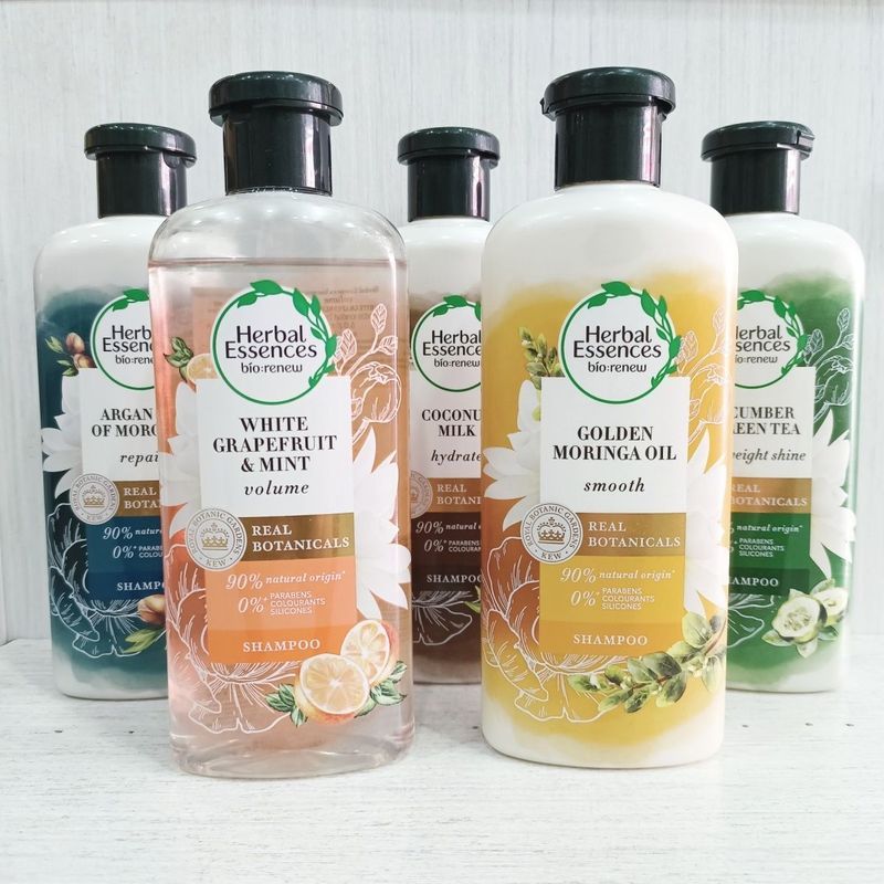 Thailand Herbal Essences Herbal Essences แชมพูปราศจากซิลิโคน Soft Smooth Nourishing 400ML6-10